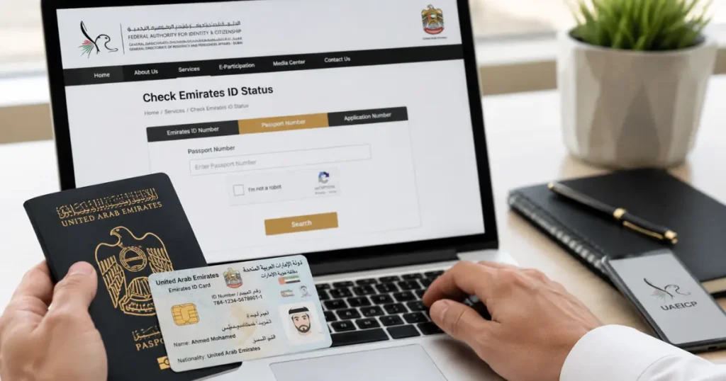How to Check Emirates ID Status With Passport Number