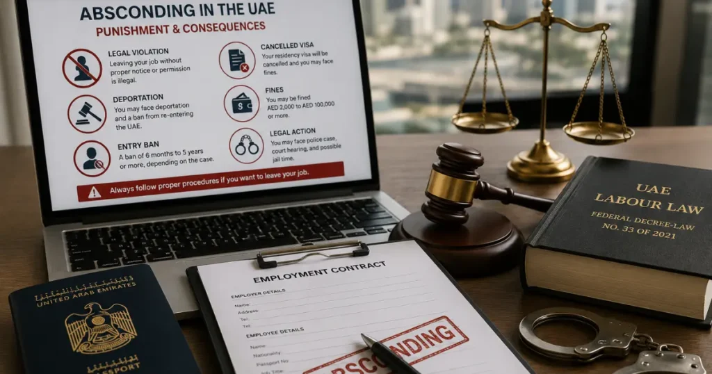 Punishment for Absconding in the UAE