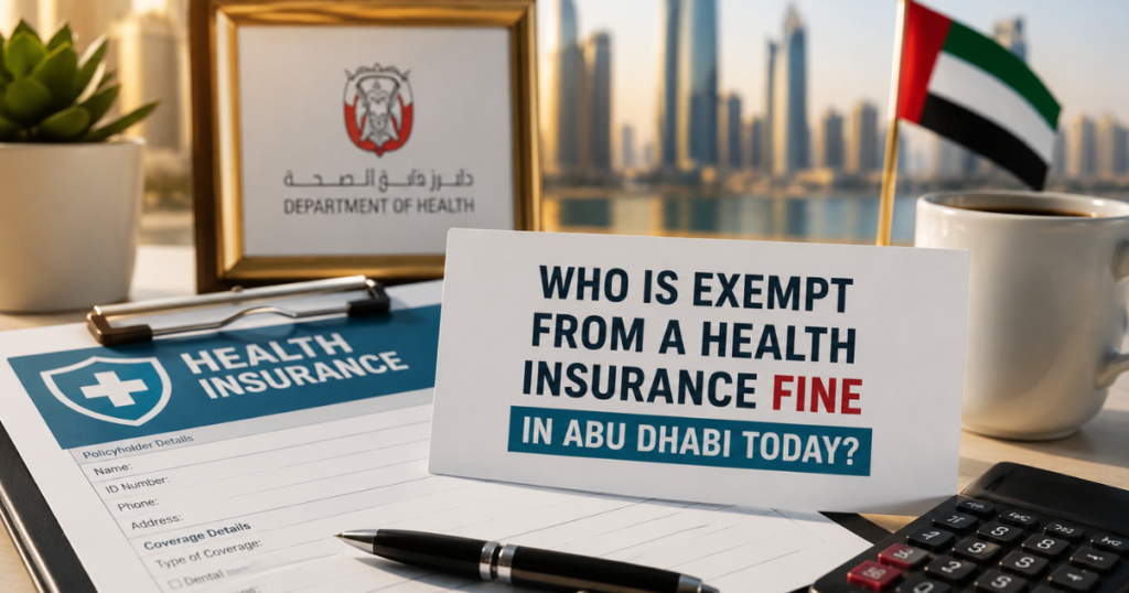 Who Is Exempt From a Health Insurance Fine in Abu Dhabi 