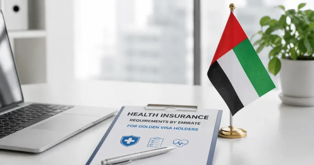 Health Insurance Requirements by Emirate for Golden Visa Holders