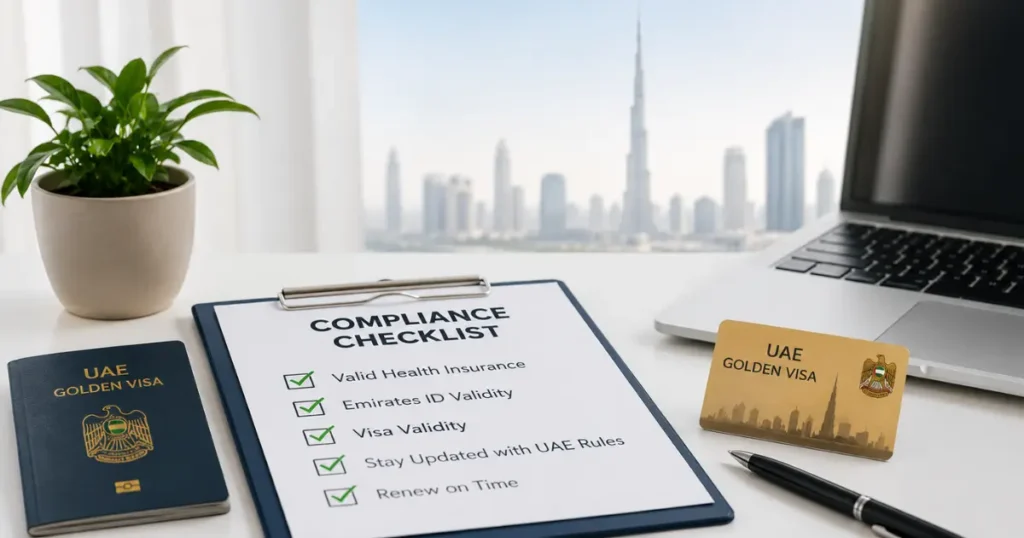 Compliance Checklist for Golden Visa Holders
