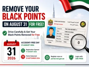 How to Remove Black Points from a License in UAE (2026 Guide)