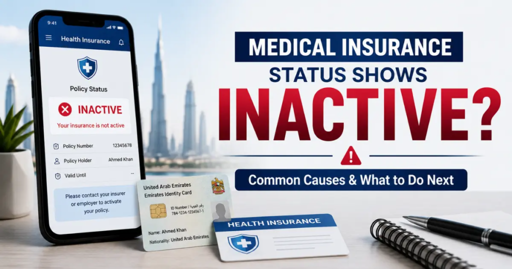 Medical Insurance Status Shows Inactive