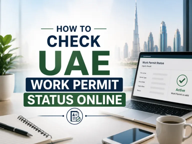 How to Check UAE Work Permit Status Online 2026