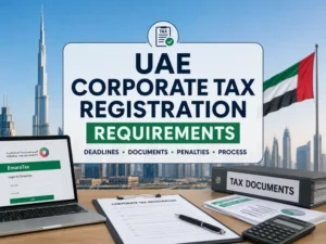 UAE Corporate Tax Registration Requirements: Deadlines, Documents and How to Avoid the AED 10,000 Penalty