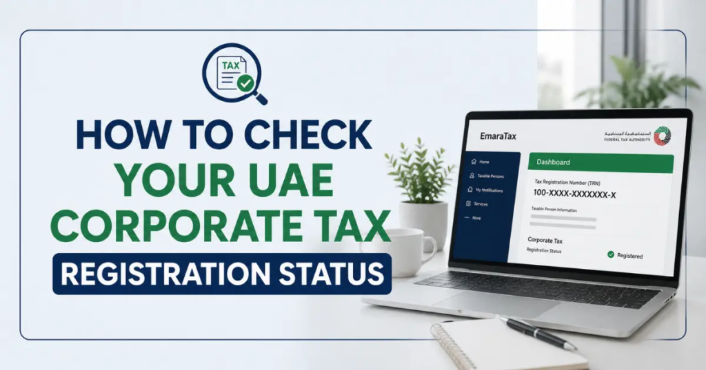 How to Check Your UAE Corporate Tax Registration Status