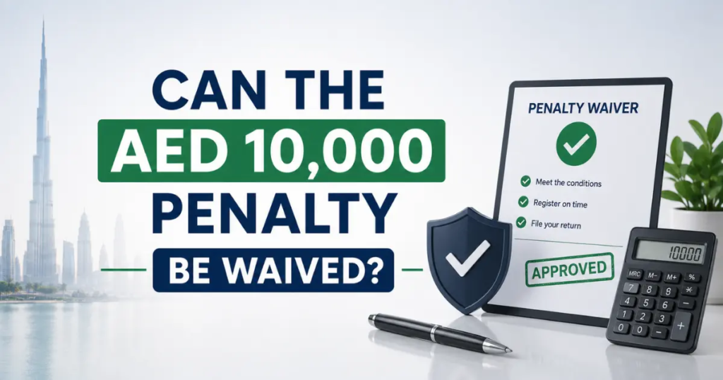 Can the AED 10,000 Penalty Be Waived?
