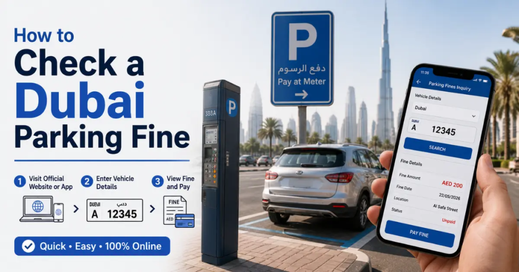 How to Check a Dubai Parking Fine?