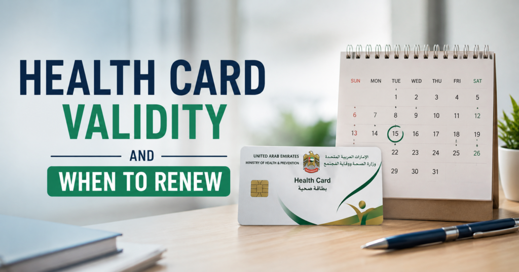 Health Card Renewal in the UAE