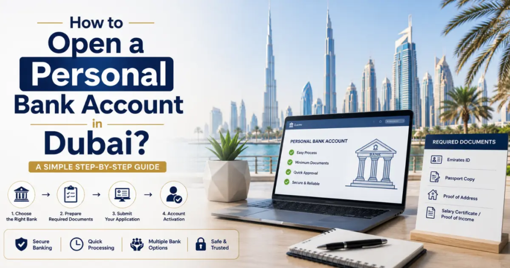 How to Open a Personal Bank Account in Dubai?