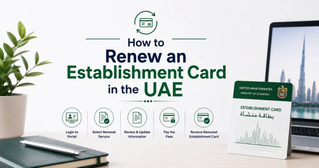 How to Renew an Establishment Card in the UAE