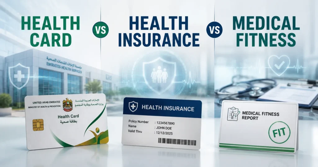 Health Card vs Insurance vs Medical Fitness: Cleared Up