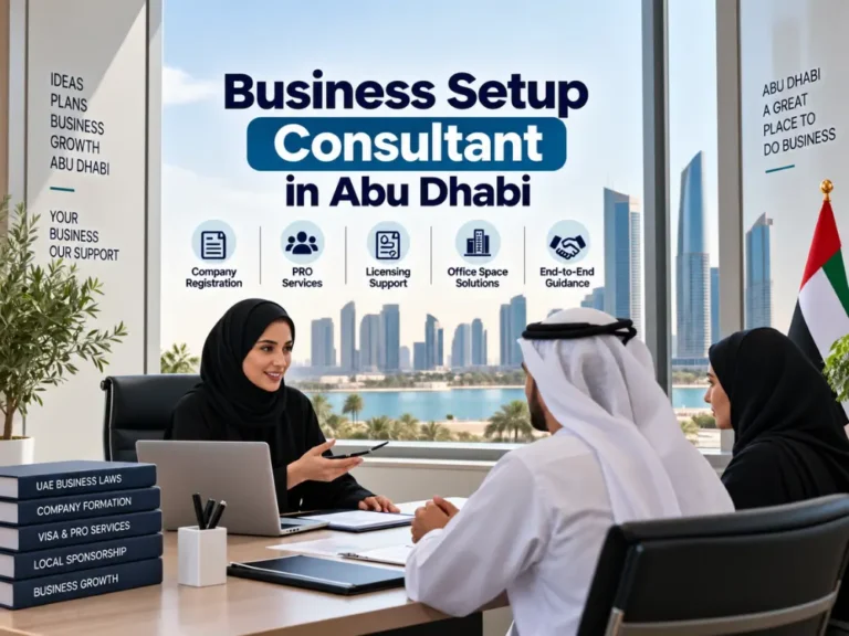 Business Setup Consultant in Abu Dhabi: Services, Costs & How to Choose (2026)