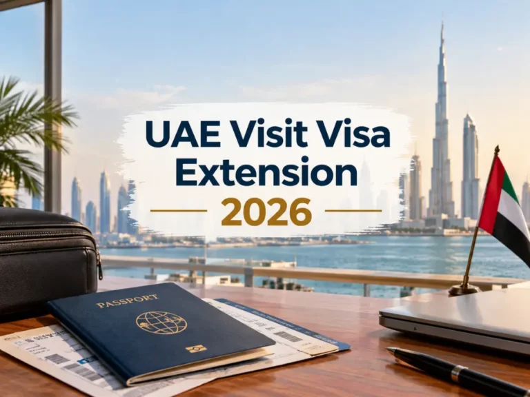 UAE Visit Visa Extension 2026: Fees, Rules and How to Apply Without Exit