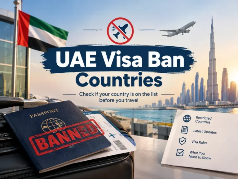 UAE Visa Banned Countries List 2026: What Is True, What Is a Rumor, and How to Check Your Status