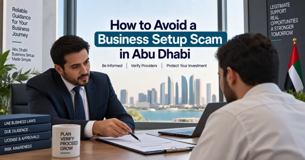 How to Avoid a Business Setup Scam in Abu Dhabi