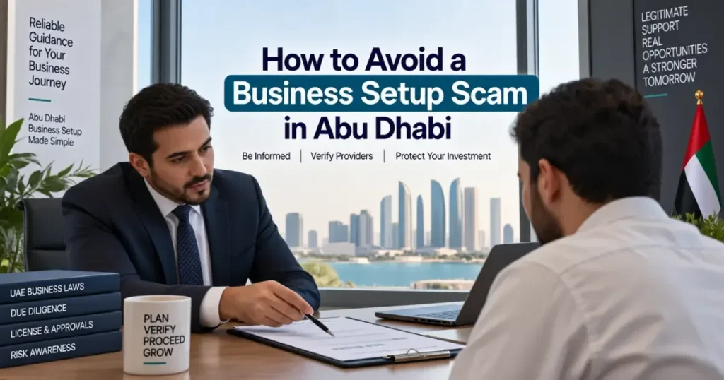 How to Avoid a Business Setup Scam in Abu Dhabi