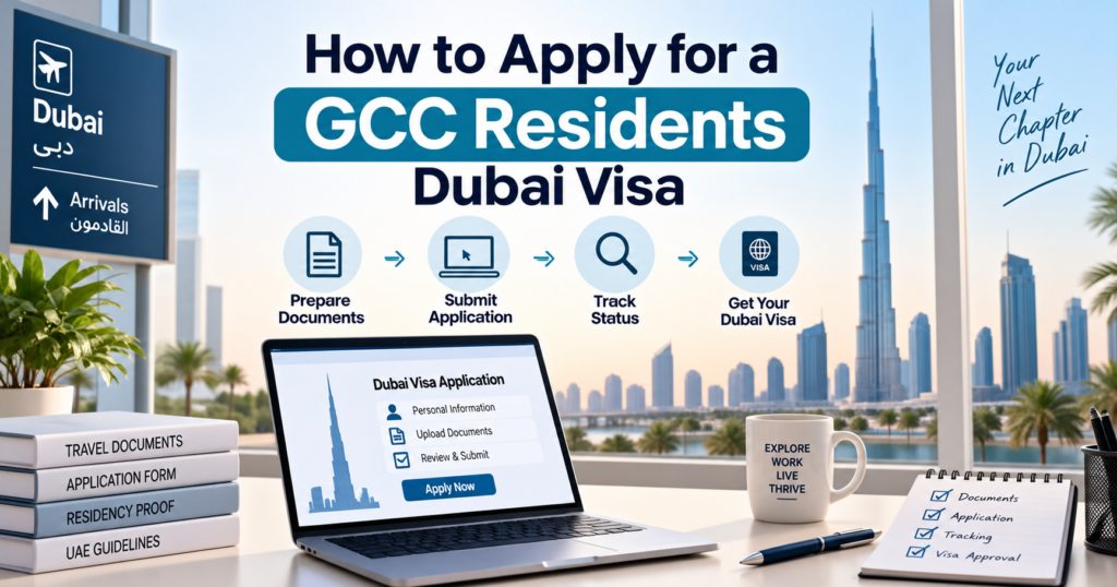How to Apply for dubai visa for GCC Residents