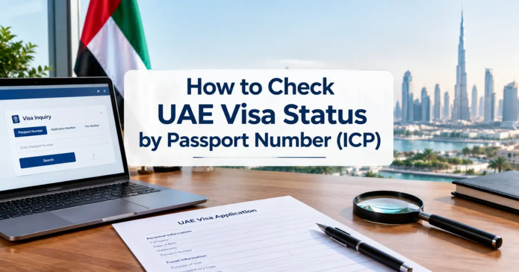 How to Check UAE Visa Status by Passport Number (ICP)