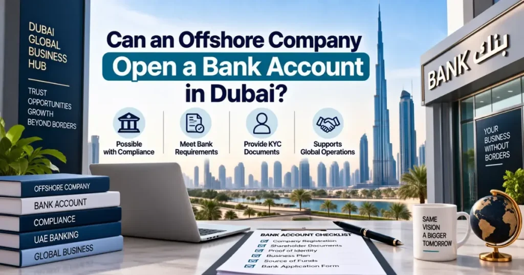 Can an Offshore Company Open a Bank Account in Dubai?