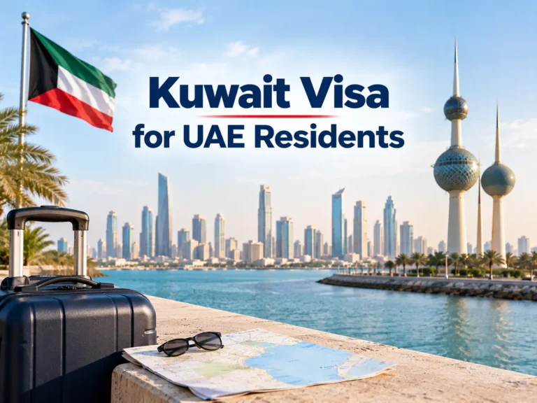 Kuwait Visa for UAE Residents 2026: Visa on Arrival, eVisa, Fees and the Profession Rule