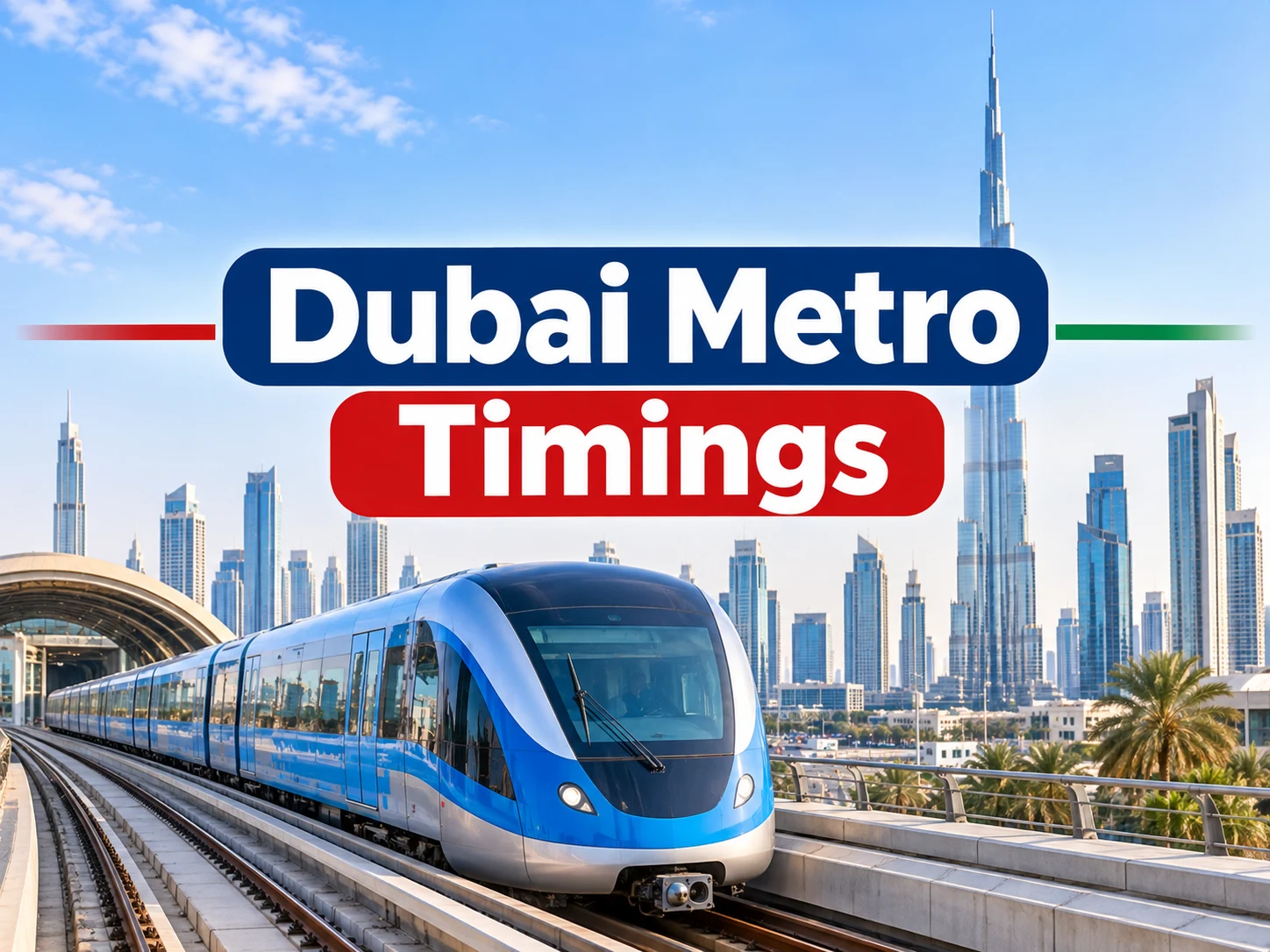 Dubai Metro Timings: Opening Hours for Every Day
