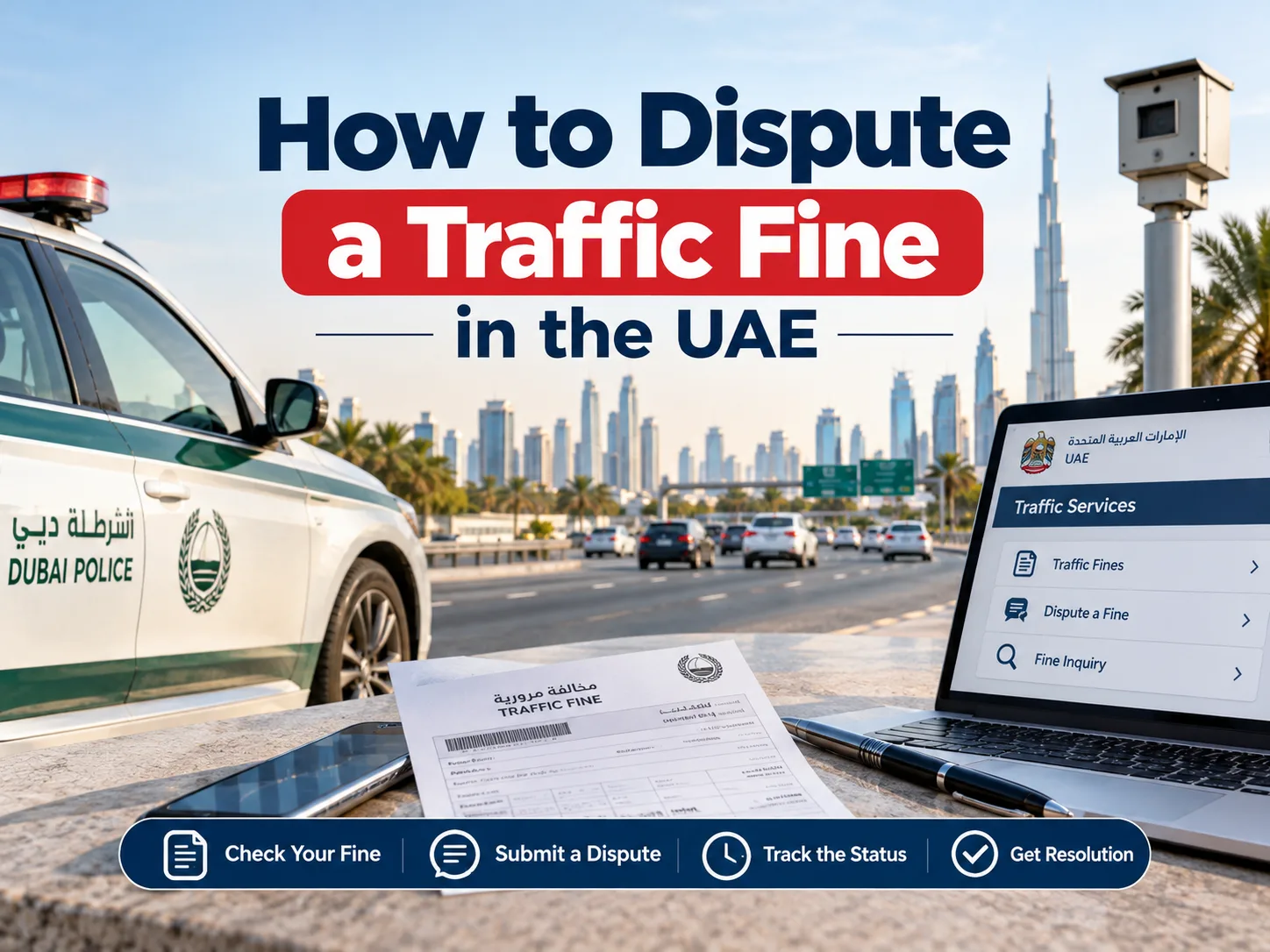 How to Dispute a Traffic Fine in the UAE: Every Emirate, Step by Step