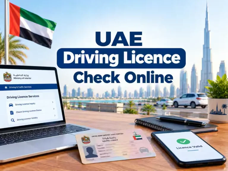 UAE Driving Licence Check Online 2026: Status, Expiry and Validity