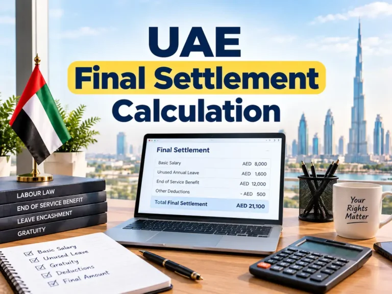 UAE Final Settlement Calculation 2026: Formula, Example and Your Rights
